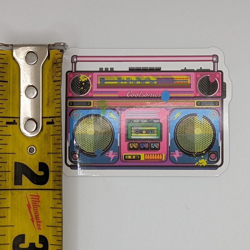 Boom Box Sticker - Picture 2 of 2
